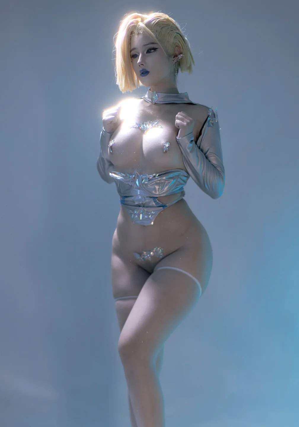 钛合金TiTi - 白皇后 [73P-319MB] tg@simisebaisi 【丝足阁】035.webp